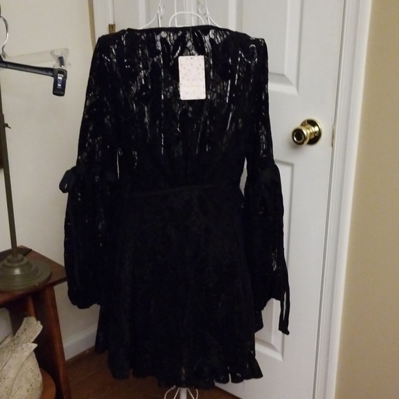 Gorgeous black lace FP dress - Picture 4 of 8